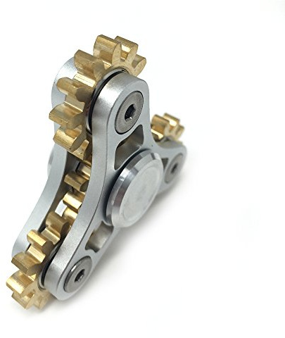 FXCOOLCT Hand Spinner 4 Gear Linkage Fidget Spinner Anti Stress Toys Tri-Spinner Fidget Stress Reducer Anxiety Killing Time Kids Adult Gift