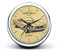 KIESENBERG Design Tischuhr Geschenk für Mustang Serie 2 Fan Uhr T-6446