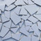 Fliesenbruch frostfest verschiedene Mixe Mosaik Bruchfliesen (1.0, weiß K023)