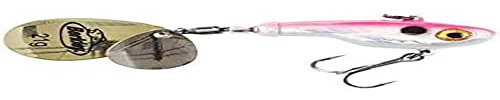 Berkley Pulse Spintail Perch Barsch Angelköder, Pearl Pink, 7.5 cm | 21 g