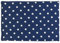 Coussin aux graines de lin - bleu étoilé - 30x20cm - Coussin thermique - Bouillotte chaude ou froide - Coussin aux graines