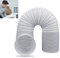 5.9 Diameter Air Conditioner Hose, Counter Clockwise Thread & Length up to 78 AC Exhaust Hose for Portable AC Vent Compatible with LG Delonghi Air Conditioner Parts