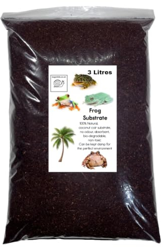 Frog Soil Substrate, Fully Prepared Coco Coir, 3 Litre
