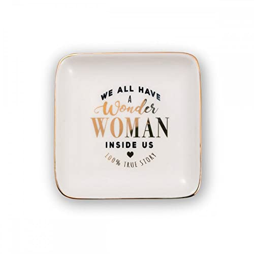 We All Have Wonder Woman Inside Us Ceramic Trinket Tray Sentimental Gift Idea 280000026 280000026