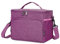 WANDF Insulated Lunch Bag Cooler Lunch Box for Women Men Leakproof Reusable Lunch Tote Bag for Work Picnic Beach Waterproof Lunch Bag with Adjustable Shoulder Strap for Adult (Purple)