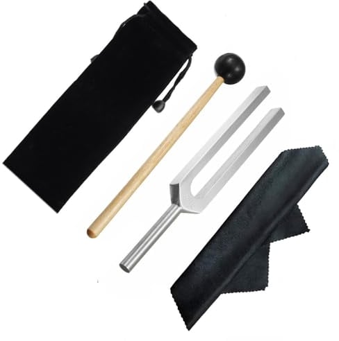 CAASFOOY Stimmgabel 432Hz, Stimmgabel aus Edelstahl, Stimmgabel Standard, Aluminiumlegierung Stimmgabel für Standard-Musikinstrumente Gitarre Violine Stimmgerät