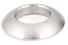 NORAZE Sphärische konische Unterlegscheibe M6 M8 M10 M12 M16 M20 M24 Senkscheibe Konkav-Konvex-Kegel Kohlenstoffstahl Edelstahl (Color : Spherical Stainless, Size : M12 (5Pcs))