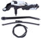Wischermotor Heck Scheibenwischer Arm Motor Schlauch Scheibenwischermotor Heckwischerarm Wischerblatt Wischerarm Heckwischermotor Scheibenwischerarm mit Abdeckkappe hinten für 1er E81 E87 2007-2011