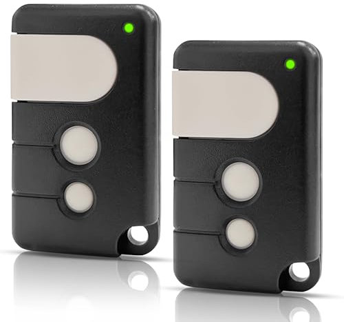 2 Stück Garagentoröffner Fernbedienung Kompatibel mit Chamberlain MotorLift LiftMaster 84335E,94335E,433,92MHz Garagentoröffner für MLR 500/700/1000