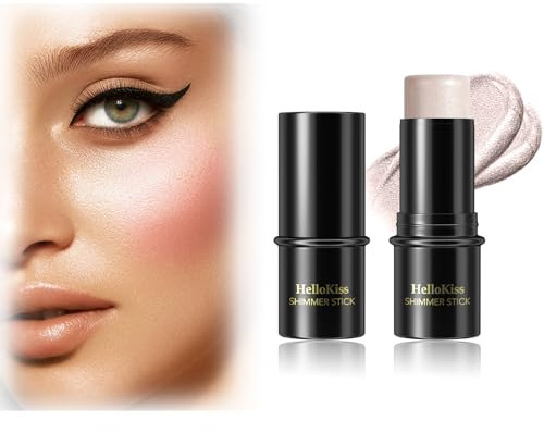 Kontur Stift Highlighter, Abdeckstift perfektioniert & kaschiert Makel & Unebenheiten, Lang anhaltende wasserdichte Creme-Konturenstifte Rouge Gesicht Make-up, Highlighter Für Jeden Hauttyp