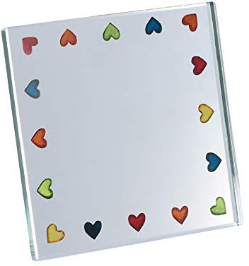 Spaceform Taschenspiegel Eckig Herz 554