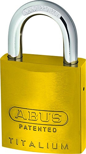 ABUS 83AL/40 Gelb Vorhängeschloss