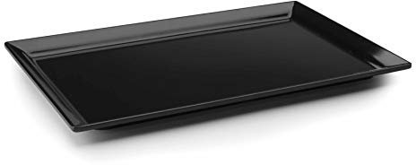LACOR - 63545 - Bandeja Rectangular De Melamina Classic 53x32x3cm- Negro