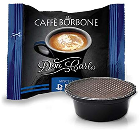 Lot de 300 capsules compatibles Lavazza a Modo Mio Caffe' Borbone Don Carlo Mélange bleu