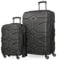 HAUPTSTADTKOFFER - X-Kölln - 2er Koffer-Set Trolley-Set Rollkoffer Reisekoffer, TSA, (S & L), Graphite matt