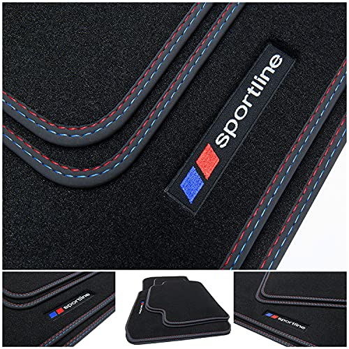 tuning-art SF013 Fußmatten Sportline-Design passend für BMW X3 F25 xDrive sDrive 2010-2017