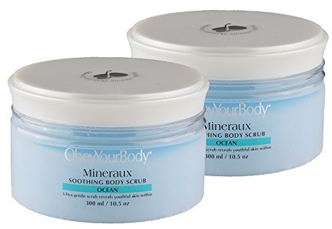 2x Obey Your Body Body Scrub REINIGENDES KÖRPERPEELING 600ml Obeyyourbody Ocean Sparset