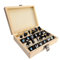 DIAMWOOD - Coffret de 12 Mèches de Défonceuse | Fraises à Défoncer Queue 6 mm | En Carbure de Haute Qualité | Assortiment de Fraises à Rainurer pour Bois Massif et MDF | Outillage à Bois Professionnel