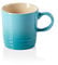 Le Creuset Stoneware Espresso Mug, 100 ml, Teal, 70305101700099
