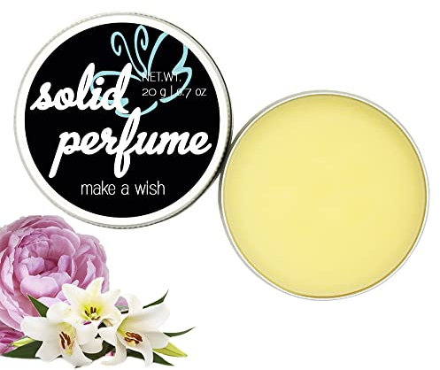 Festes Parfum Make a wish | Lilien, Jasminblüten, Rosen (vegan)