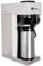 Beeketal 'BGK2-GK' Gastro Edelstahl Filterkaffeemaschine mit 2 Glaskannen (je 1,5l) und Wärmeplatte, Korbfilter Kaffeemaschine mit 2 Heizsystemen (Brühen/Warmhalten), inkl. 10 Stk. Papier Korbfilter