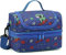 Kasgo Lunch Bag for Boys, Insulated Toddler Lunch Box Bag Large Dual Compartment Kids Cooler Bag Lunch Tote Bag with Adjustable Shoulder Strap for School Picnic, Blue Dinosaur