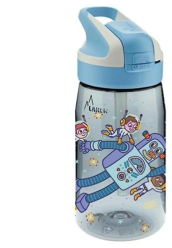 Botella Tritan 0,45 Tapón Summit Space Robot