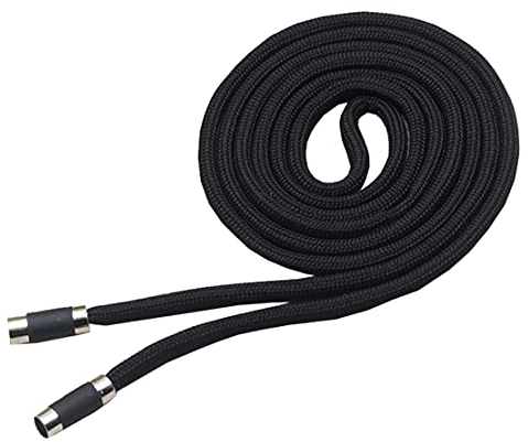 Fendawn Strive 2 STÜCK Pullover Gürtel Ersatz Kordelzug, Kleidung Dekorative Bündchen Schwarz