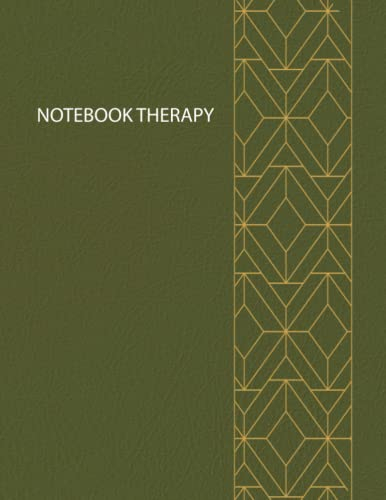 Notebook Therapy: Blank paper, 8.5 x 11,140 pages (70 sheets), Paper color: cream, Paper weight: 55 pound, 90 grams per square meter.