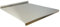 PRM Acciai Tagliere Acciaio Inox - Tagliere da Cucina e Spianatoia Acciaio Inox per Impastare Pizza, Pane, Pasta Sfoglia, Cioccolato e Dolci 1100x560 Piega 20mm Alz.40