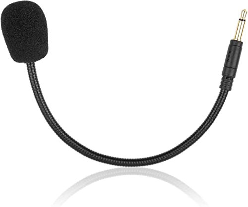 ZHTH Microfono di ricambio per cuffie da gioco Razer BlackShark V2 e V2 Pro su PC, PS4, PS5, Switch, Xbox One, Xbox Series X & S, microfono staccabile da 3,5 mm