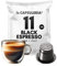 Café BLACK, intenso (100 Capsules) compatible avec Nespresso - (La Capsuleria)