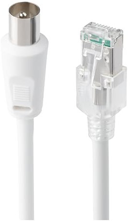 APM France, 408025, Câble Rj45 / Coaxial, 2M