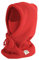 JFAN 2 in 1 Wintermütze Kinder-Strickmütze Mütze Schal Set Mädchen Jungen Unisex Beanie Warm Rot