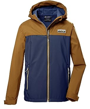 killtec Jungen Softshelljacke/Outdoorjacke mit Kapuze KOS 344 BYS SFTSHLL JCKT, Karamell, 176, 41540-000