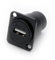 AANAN 1 Stück USB 2.0 3.0. Anschluss, Panel Mount Chassis Connector, Gute Qualität, Löten (Color : USB2.0-Black)