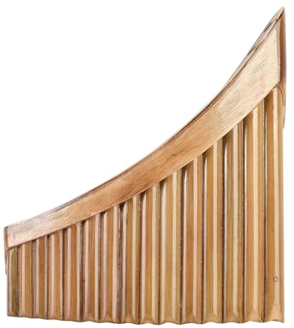 Musical Pan Flute 15 Pipes Pan Flute Professional Traditional Musical Instruments Accesories Flute (Color : Right hand)