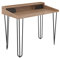 Vicco Schminktisch Sannar, Kosmetiktisch, Eiche/Schwarz, 110 cm mit Schubladen