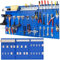 TANGZON Pegboard Wall Organizer Kit, Wall-Mounted Metal Tool Rack Organizer, Multifunctional Perforated Tool Storage Holder for DIY Garage Workshop (with 3 Pegboards & 28 Hanging Accessories, Navy)