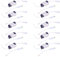 Reinscer Lot de 10 transformateurs constants 4-7 W LED Driver Bloc d'alimentation DC12-24 V