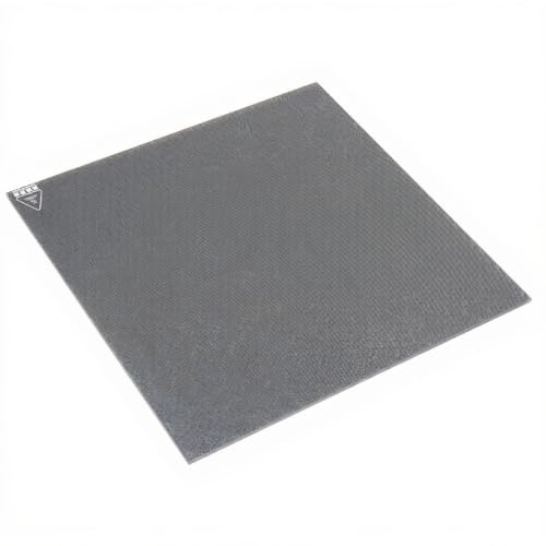 TIKATARER 3D -Drucker -Glas -Build -Platte, 350 X 350 X 4 Mm, Verärgertes Glas 3D -Druckerbett -Klebstoff -Temperaturbett mit Mikroporöser Beschichtung, Glasdruckplattform für