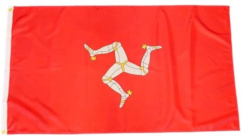 Fahne Flagge Isle of Man - 90 x 150 cm