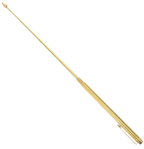 Artibetter Baguette de Sourcier Robuste en Laiton Antenne Télescopique Portable, Outil de Divination pour Paysages Naturels et Milieux Urbains
