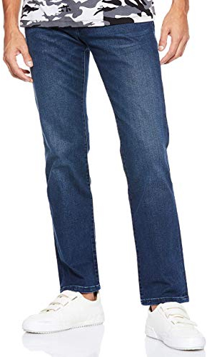 Wrangler Homme Texas_1 Jeans, Darkstone 12133, 36W / 34L