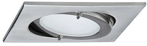 Paulmann Downlight, Aluminium, G4, 60 W, Silber, 8 x 8 x 2.5 cm