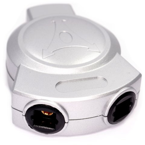 kenable 2 Way TOS Optical Toslink Splitter Adapter 1 device to 2 Amplifiers