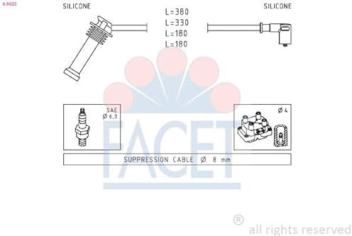 Facet 4.9625 Zⁿndleitungssatz
