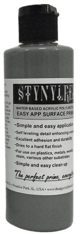 Badger Air-Brush SNR-402 120ml / 4oz Stynylrez Water Based Acrylic Polyurethane Surface Grey Primer