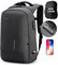 Kingsons Laptop Backpack 13.1 Inch Laptop Rucksack Backpack Lightweight Water Resistant with USB Charging Port for Men Women