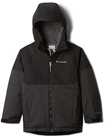 Columbia Youth Boys Alpine Action II Ski-Jacke, Black Heather, Black, S